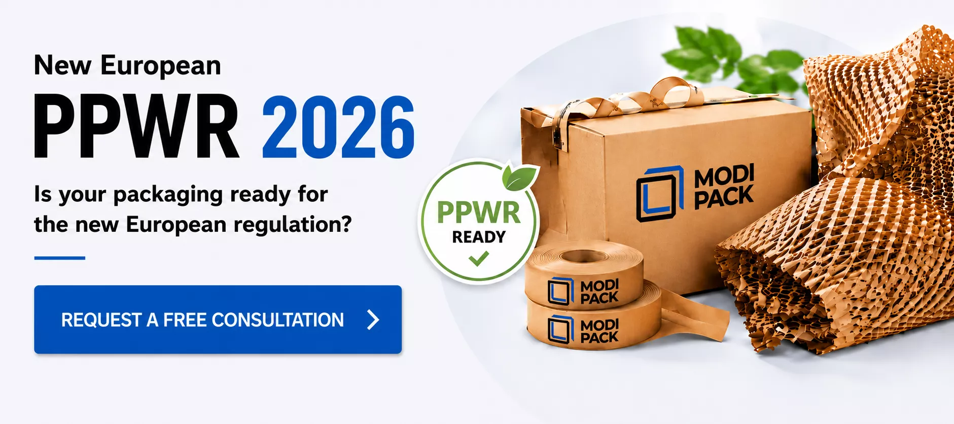 Modipack PPWR banner